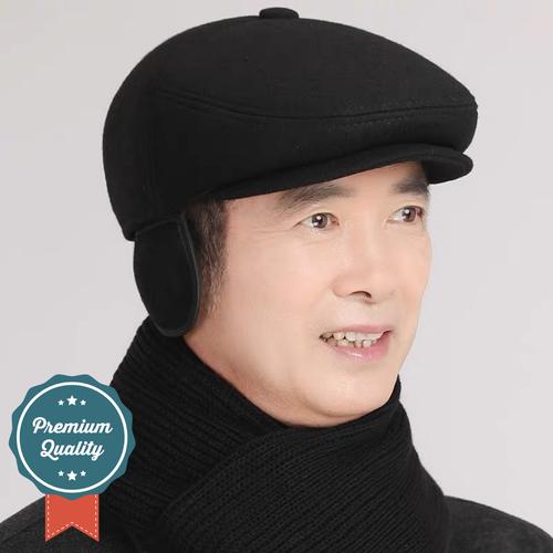 Jual Topi Hangat Pria Beret Hat Men 