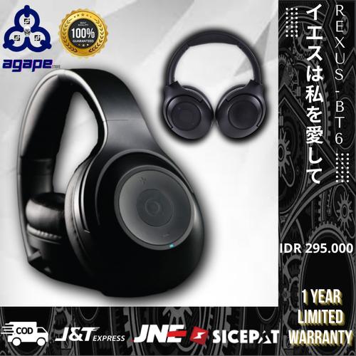 Jual Headset Bluetooth Gaming PC HP Laptop Komputer Rexus BT 6 Pro - + -  Jakarta Utara - AGAPE_OFFICIALSTORE | Tokopedia