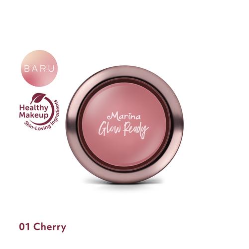 Gambar Marina Glow Ready Blush On Powder - CHERRY dari Tempo Store Official Jakarta Timur Tokopedia