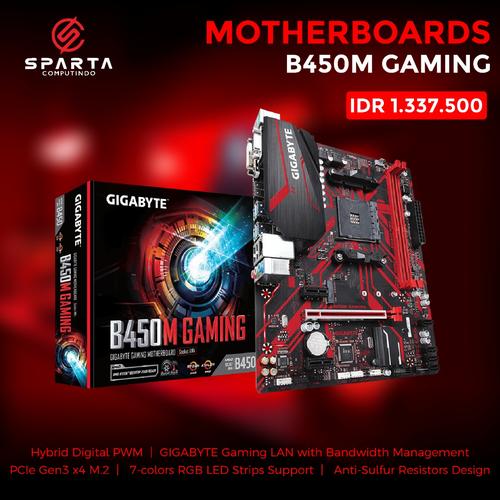 Jual Motherboard Gigabyte Gaming Amd AM4 B450M Termurah Bergaransi