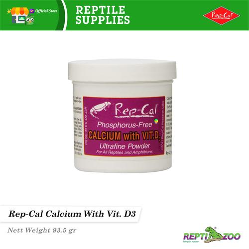 Repcal Jual Repcal Calcium with Vitamin D3 Made In USA Good for Reptiles ...
