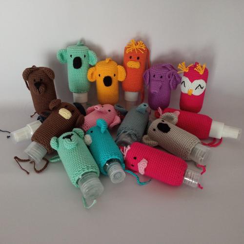Gambar Handsanitizer Holder Rajut Karakter dari Toko Mebi Kota Yogyakarta Tokopedia