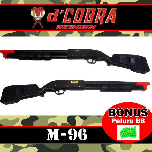 Gambar SHOTGUN BLACK Editon BIG DCOBRA SERIES ABS SOLID - DCOBRA M96 - Unit Saja dari Edantoys Kab. Tangerang Tokopedia