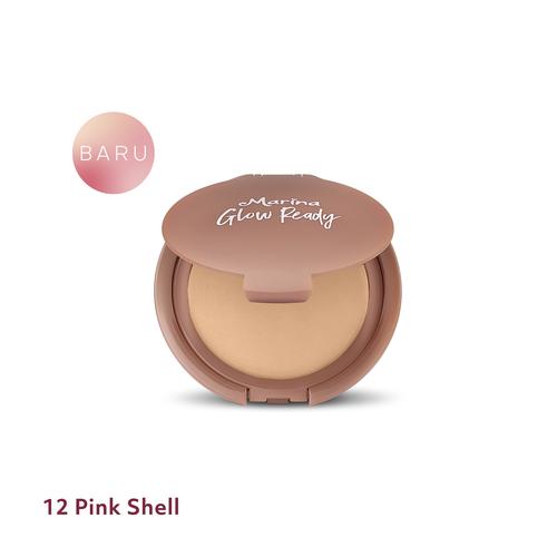 Foto Produk Marina Glow Ready Two Way Cake SPF 20 PA++ - 12 PINK SHELL dari Tempo Store Official