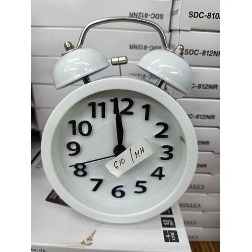 Gambar JAM weker // JAM beker SUARA KRING DAN SANGAT BRISIK FREE BATRE - Putih dari amexs_store Jakarta Barat Tokopedia