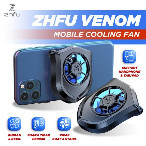 Foto Produk ZHFU VENOM MOBILE COOLING FAN KIPAS PENDINGIN HANDPHONE UNIVERSAL PUBG dari ZHFU INDONESIA