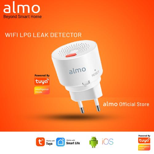 Gambar ALMO S2 WiFi Gas Detector, Detektor Kebocoran Gas LPG Tuya Smart Life dari ALMO Official Store Kota Tangerang Selatan Tokopedia