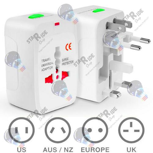 Jual International Universal Travel Adaptor Adapter US AU AUS NZ EU UK ...