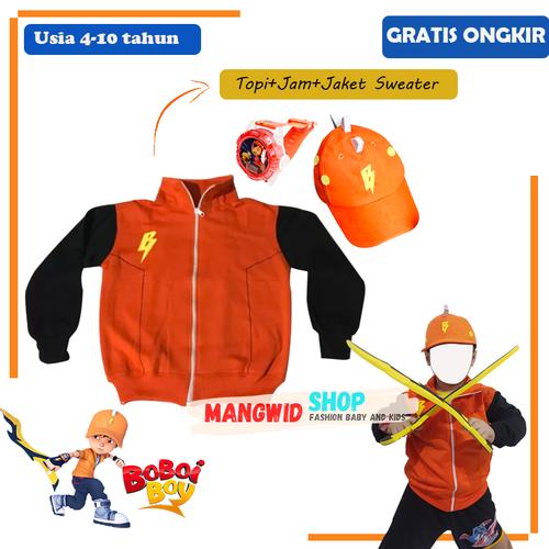 Jual Topi Jam Tangan Jaket Sweater Boboiboy Galaxy Size M Jakarta Pusat Mangwidshop Tokopedia