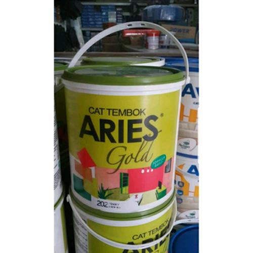 Jual Cat Aries Gold 5kg/ Cat Tembok Aries Gold (Isi Bersih 4.5kg 4,5kg