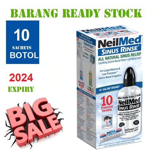 Foto Produk NEILMED Sinus Rinse Starter Kit with 10 Packets dari Health House Indonesia