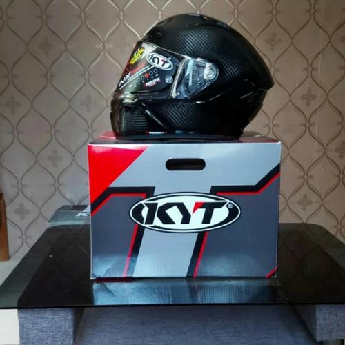 Jual Helm KYT NX Race Full Carbon Black 