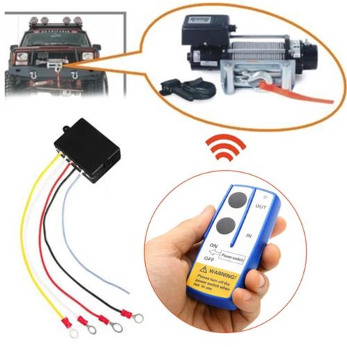 Gambar UNIVERSAL WIRELESS REMOTE CONTROL WINCH RECOVERY KIT for ATV UTV SUV dari DO OFFICIAL STORE Kota Bekasi Tokopedia