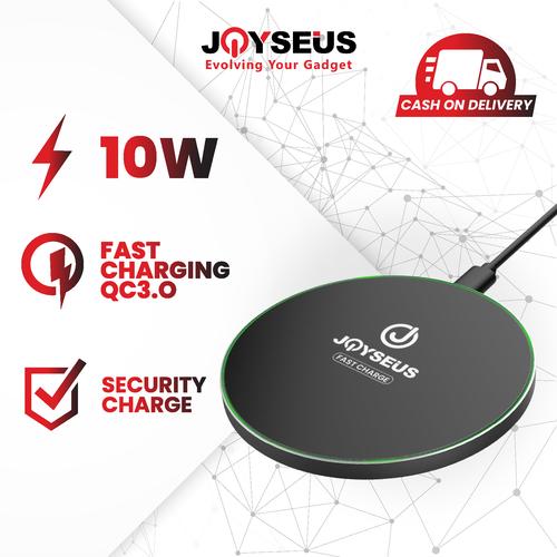 Gambar JOYSEUS Qi Wireless Charger Station Quick Charge - WC0002 dari Joyseus Official Store Jakarta Utara Tokopedia