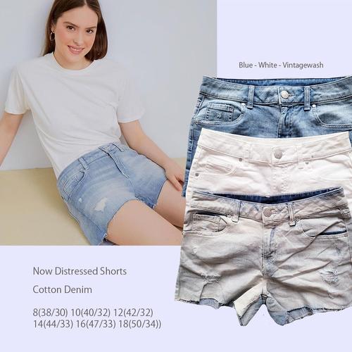 Jual NOW DISTRESSED DENIM SHORTS Celana 