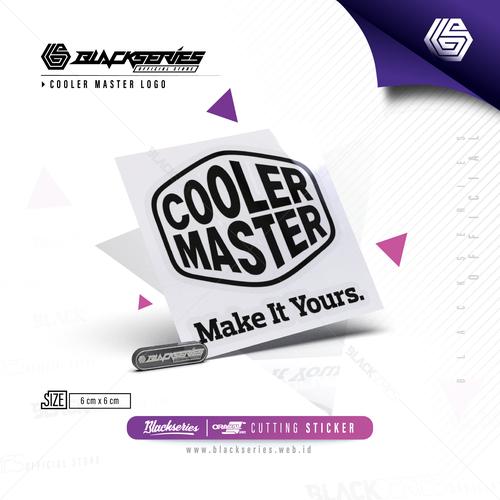 Jual Cutting Stiker Cooler Master | Coolermaster - Hitam - Kab. Bandung ...