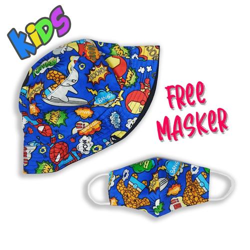 Jual Topi Bucket Hat Anak Comic Marvel 