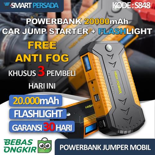 Jual Jumper Aki Power Bank Mobil Powerbank Jump Starter Accu Car