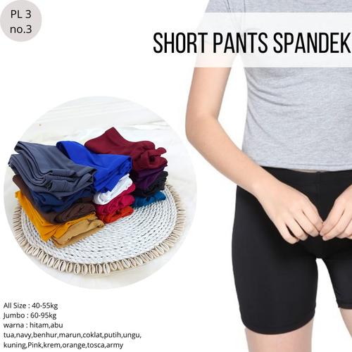 Celana Pendek Dalaman Strech Wanita 