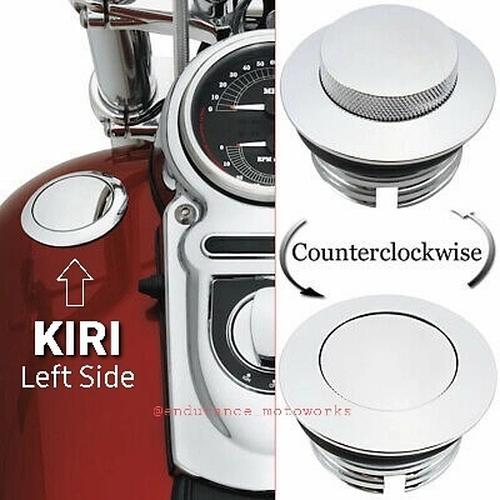 Jual Chrome Left Side Gas Cap Tutup 