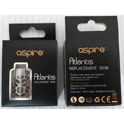 Gambar authentic aspire atlantis hollowed-out replacement tank dari Terminal Vapor malang undefined Tokopedia