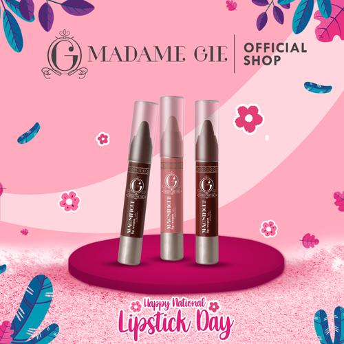 Foto Produk Madame Gie Magnifique Lip Crayon Satin - Lipstik - Flushed dari Madame Gie Official