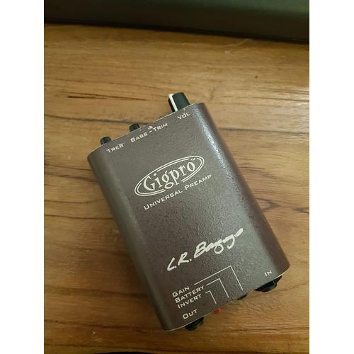 Jual LR Baggs Gigpro Acoustic Guitar Preamp (DUS LENGKAP) TURUN HARGA