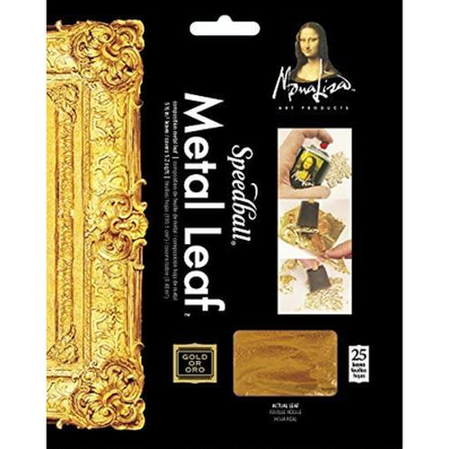 Gambar Gold Paper Speedball Mona Lisa Gold Leaf Metal Composition dari Artemedia Shop Kota Bandung Tokopedia