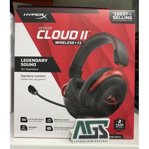 Jual HyperX Cloud II Wireless 7.1 