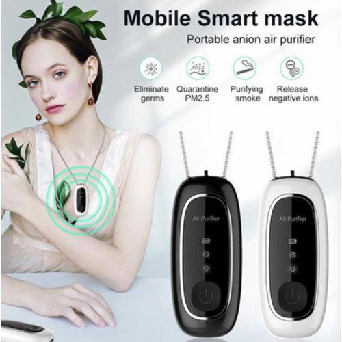 Gambar READY!! Kalung Air Purifier Portable Ion / Air Purifier Necklace - Putih dari hsyolaa Jakarta Barat Tokopedia