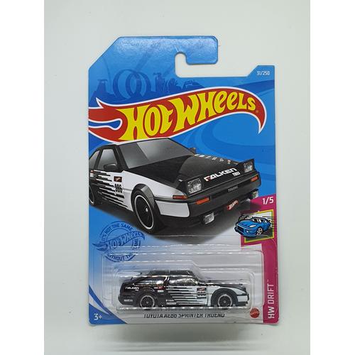 Gambar Hot Wheels Toyota AE86 Sprinter Trueno Falken Hitam Putih Black dari Science Kid Toys Kota Tangerang Selatan Tokopedia
