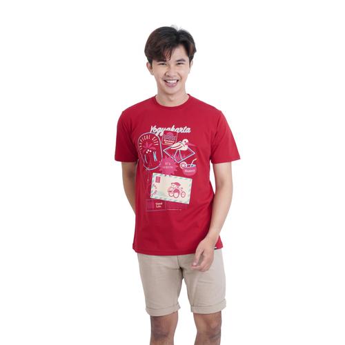 Foto Produk Kaos Dagadu Aseli Official - KLPD Label stamp - S dari Dagadu Official Shop