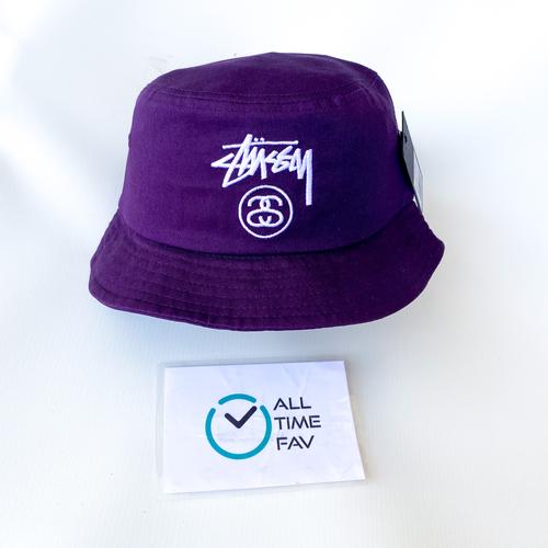 Jual Topi stussy stock lock bucket hat 