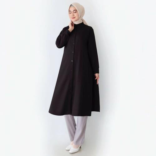 Foto Produk Luna Tunik By. Mayzaa - Black, M dari Mayzaa