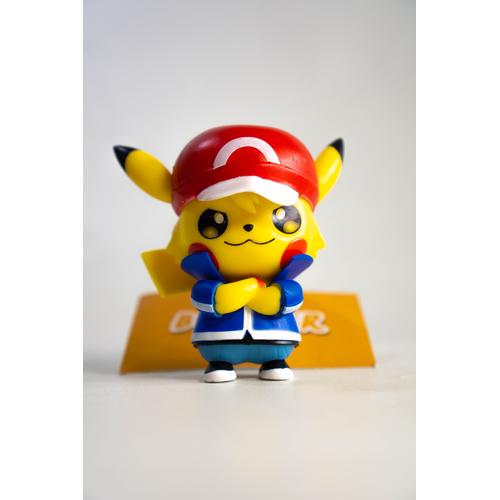 Gambar Figure Set Pikachu Costum Ash Pikacu Pokemon goku kaws Bathing Ape - 1 dari Boluner-Shop Jakarta Barat Tokopedia