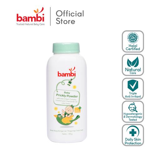 Gambar Bambi Baby Prickly Heat 100gr dari Bambi Baby Care Jakarta Barat Tokopedia