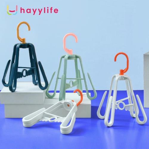 Gambar HAYYLIFE Gantungan jemuran sepatu multifungsi hanger 4 in 1 HL-503 - Hijau dari hayylife Official Shop Jakarta Utara Tokopedia