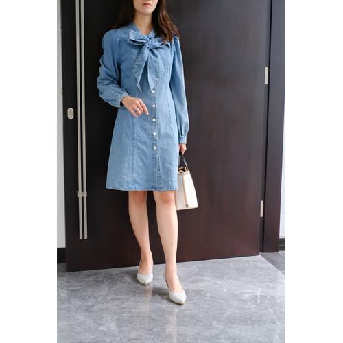 MICHIRU - Aiko casual denim jeans dress 
