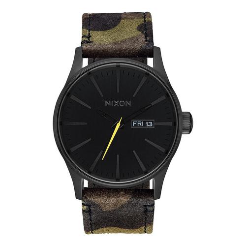Foto Produk Jam Pria Nixon Sentry A1053054 Leather Black Camo Volt Original dari Gudang Jam SUPERCENTER