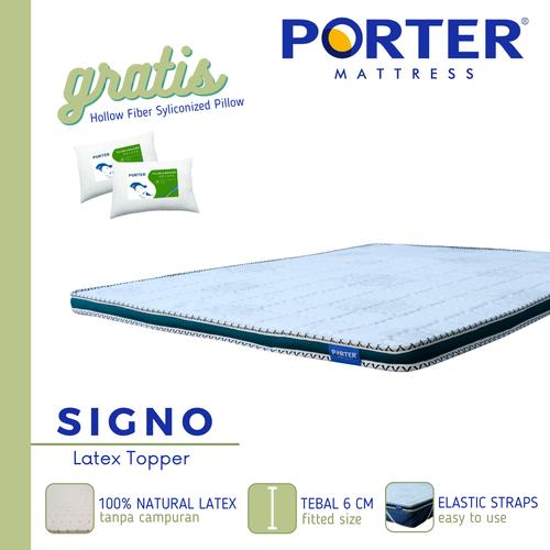 Foto Produk PORTER Full Latex Topper - FREE ONGKIR JABODETABEK - 120 x 200 dari PORTER Mattress