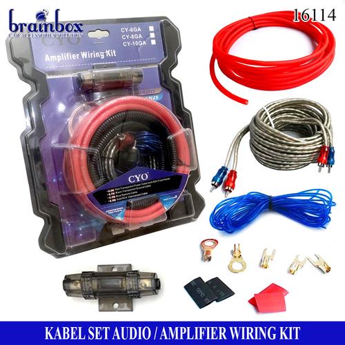 Jual Amplifier Wiring Kit Audio Kabel 