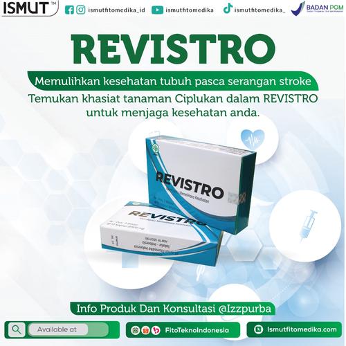 Gambar Revistro - Obat Herbal Pemulihan Stroke dari FitoTeknoIndonesia Kota Depok Tokopedia