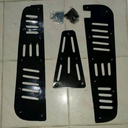 Jual Floorboard Bordes Lantai Custom Vespa Px Lightning Black Kab. Bogor karya mandiri