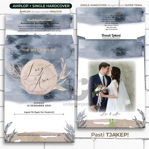 Gambar HARDCOVER + AMPLOP! FULL FREEONGKIR. UNDANGAN PERNIKAHAN TEBAL UNIK12 - lebih dari 2000, PREMIUM dari Undanganpedia Kota Bogor Tokopedia