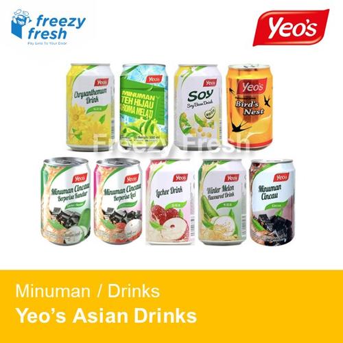 Gambar Macam2 Minuman YEOS / YEO'S Asian Drinks - Sarang Burung dari Freezy Fresh Jakarta Utara Tokopedia