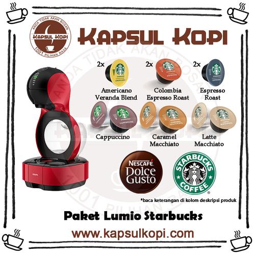 Jual Paket Lumio Starbucks Nescafe 