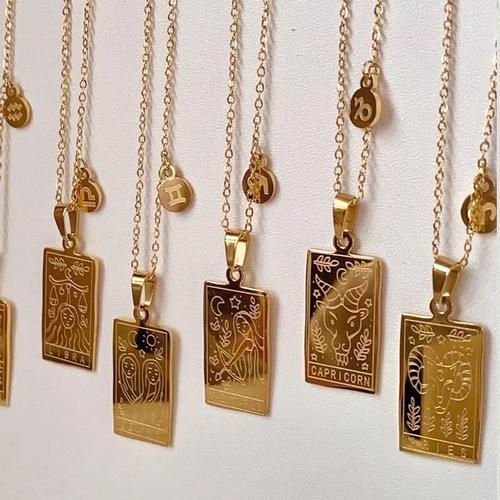 Jual Horoscope necklace (kalung/ kalung 