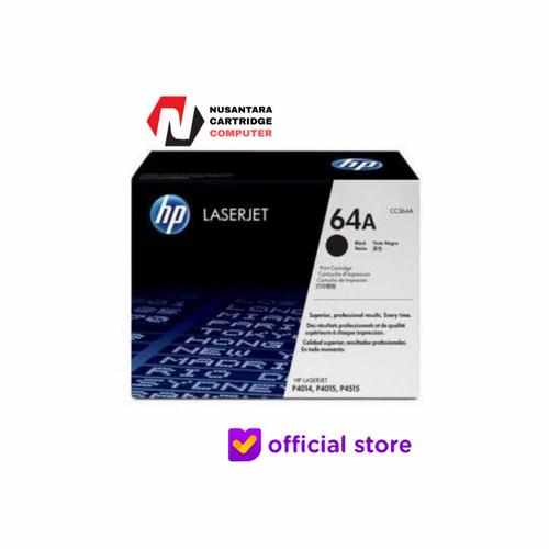 Jual TONER HP 64A BLACK ORIGINAL - Jakarta Pusat - NUSANTARA CARTRIDGE  COMPUTER | Tokopedia
