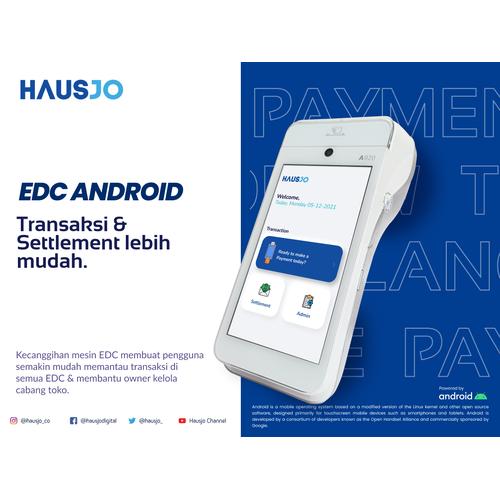Gambar Android EDC dengan Aplikasi Kasir PAX A920 4G Thermal Printer dari HausJo Jakarta Utara Tokopedia