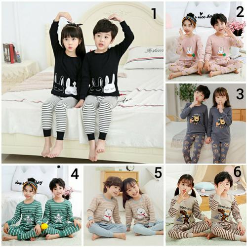 Jual Couple Pajamas/Piyama Anak/Piyama 